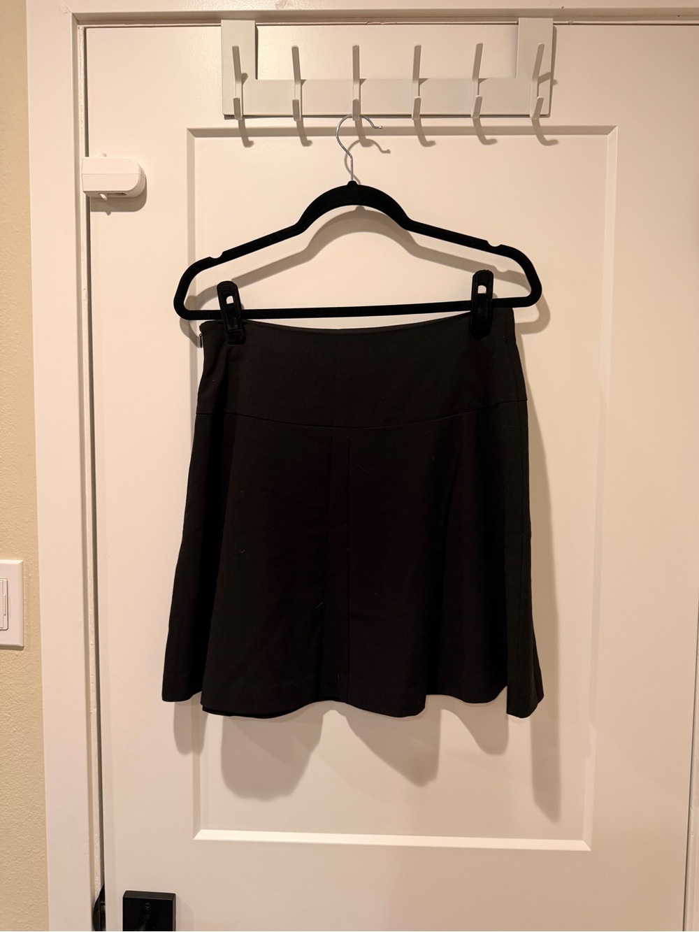 Kensie Classic Black A-Line Skirt